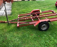 X3 bike scrambler quad trailer