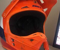 Shift Motocross Helmet