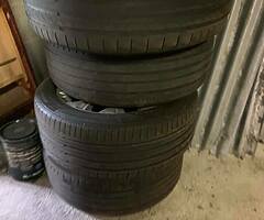 Audi A4 17 inch alloys with tyres