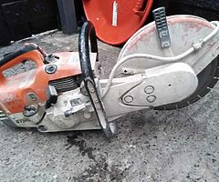 Stihl saw .concrete saw