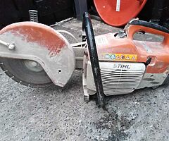 Stihl saw .concrete saw
