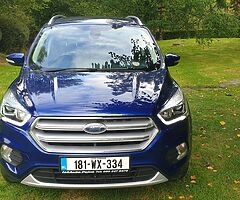 2018 FORD KUGA TITANIUM 2.0 150BHP 6 SPEED 5 SEATER.
