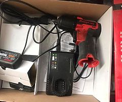 Snap on battery gun 3/8 drive