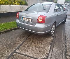 Toyota avens 2l disel no nct no tax low tax 390