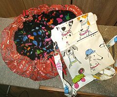Hand Made Dog Walking bag in aid of Almost Home NI