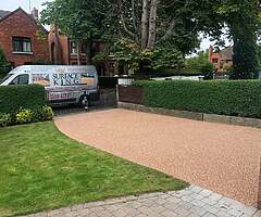 Beautiful resin bound surfacing