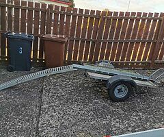 Motorbike trailer