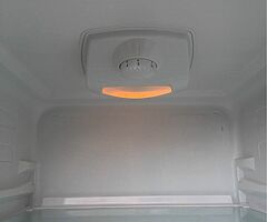 Silver beko fridge freezer