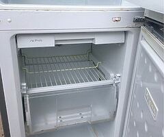 Silver beko fridge freezer