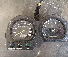 1991 Suzuki DR650 clocks