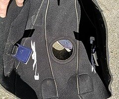 Gen6 Honda VFR800 vtec leather tank cover