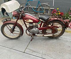 1952 125 royal James cadet