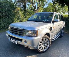 Hawke Wdition Range Rover Sport / 08 nct tax
