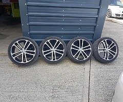 Genuine VW nogaro wheels - Image 6/6