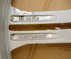 18" GENUINE SEAT LEON MK2 FR BBS ALLOY WHEEL 5x112 *NO BUCKLES CRACKS WELDS*