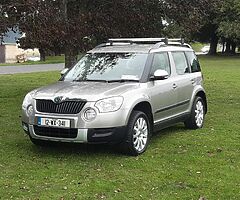 Skoda Yeti 4x4 dsg 2.0 tdi 140 bhp