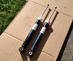 2 x GENUINE MINI F55 F56 F57 REAR SHOCKS 13-19 ONE COOPER S