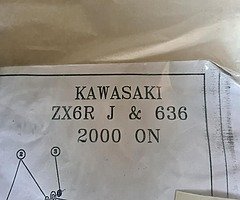 scorpion end can to suit kawasaki zx6r & 636