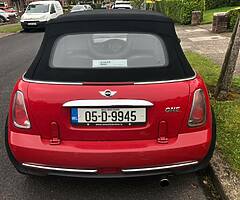 Red mini one convertible manual transmission