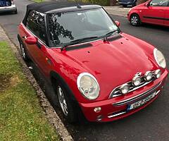 Red mini one convertible manual transmission - Image 8/10