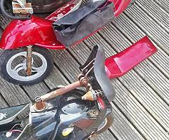 2 ELECTRIC SCOOTERS