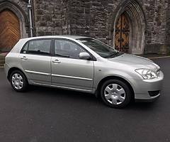 Toyota Corolla 06 1.4 TAX 08/19 NCT 12/19