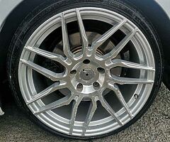 5x120 19" bmw alloys