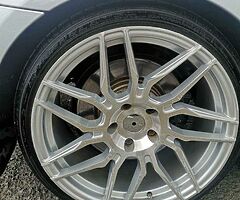 5x120 19" bmw alloys