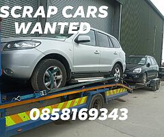 SCRAP CARS WANTED