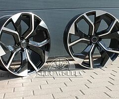 Audi Q8 style alloy wheels 20'' 22'' 5x112 - Image 3/8
