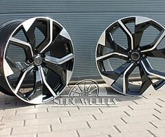 Audi Q8 style alloy wheels 20'' 22'' 5x112 - Image 5/8