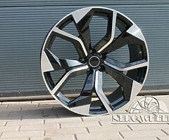 Audi Q8 style alloy wheels 20'' 22'' 5x112 - Image 7/8