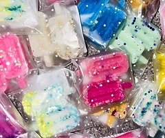 Wax melt sample bags