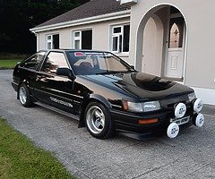 Corolla ae86 twin cam 16v