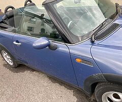 05 Mini Cooper Cabriolet 1.6 pétrole Manuel