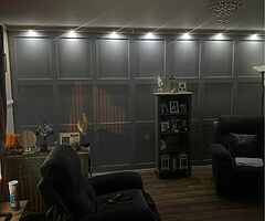 Feature wall panelling