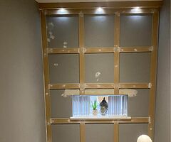 Feature wall panelling