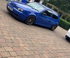 Jazz blue Mk4 golf