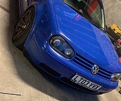 Jazz blue Mk4 golf