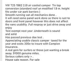 Volkswagen T25 Camper - Image 7/8