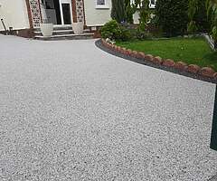Resin bound Surfacing