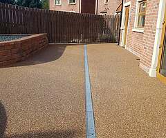 Resin bound Surfacing