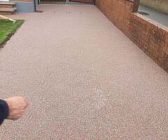 Resin bound Surfacing