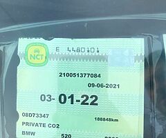 BMW 520D SE AUTO 2008 - Image 7/8