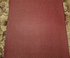 Damask Irish Linen Tablecloth & 4 matching Napkins - Image 4/5