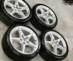 18" Vauxhall Sri alloys