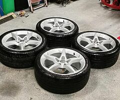 18" Vauxhall Sri alloys
