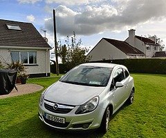 Silver 1.2L Petrol Opel Corsa SXI Model