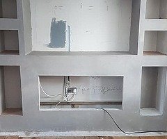 All types of plastering work done