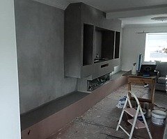 All types of plastering work done